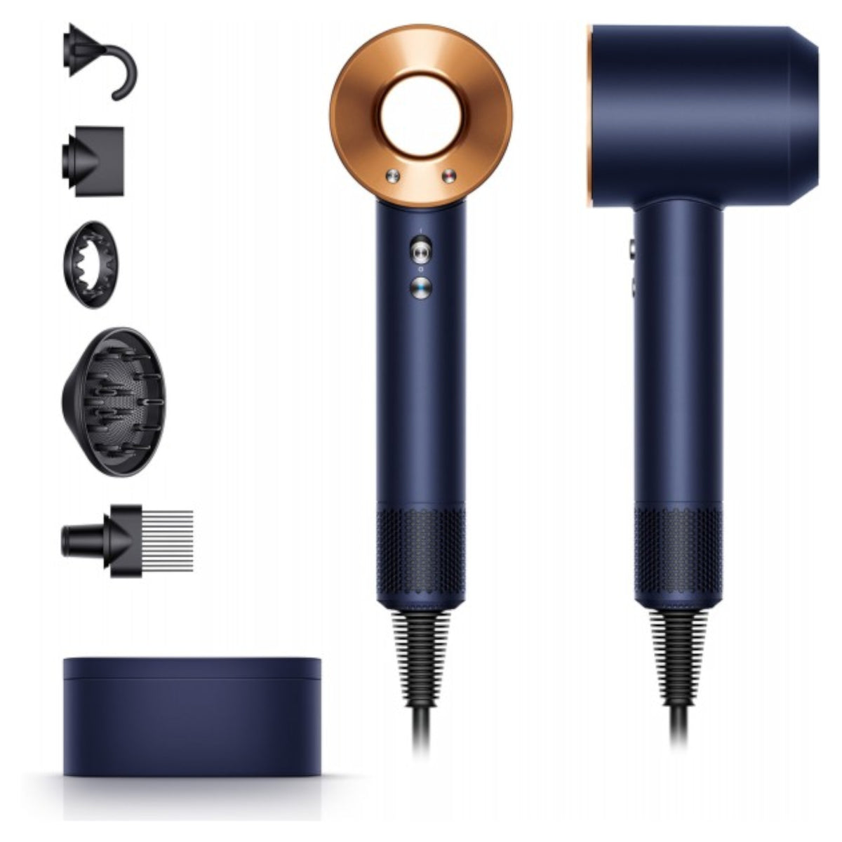 Dyson Supersonic™ Haartrockner Intelligent Heat Control Nachtblau/Kupfer