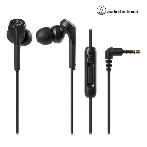Schwarze Audio-Technica ATH-CKS550XiS Solid-Bass In-Ear-Kopfhörer