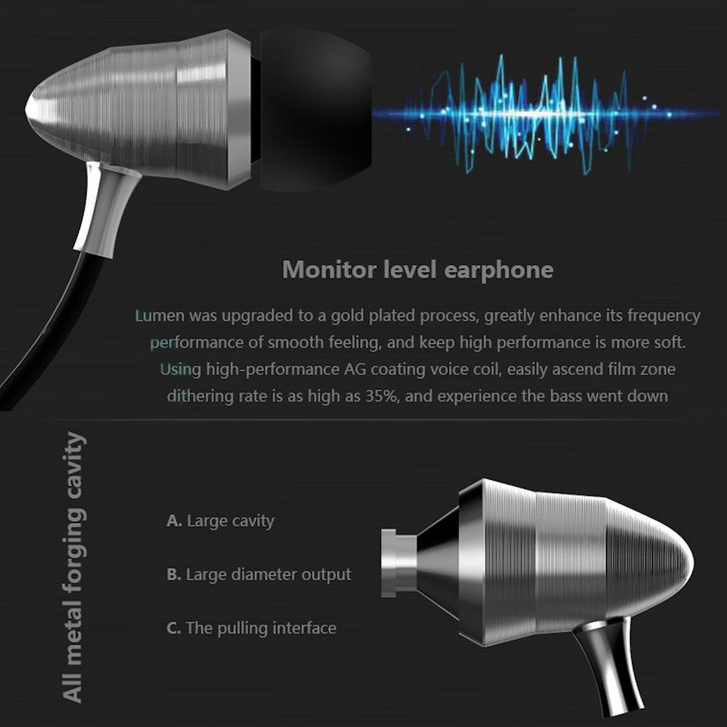 Silberner KZ X6 Pro Metall In-Ear-Kopfhörer
