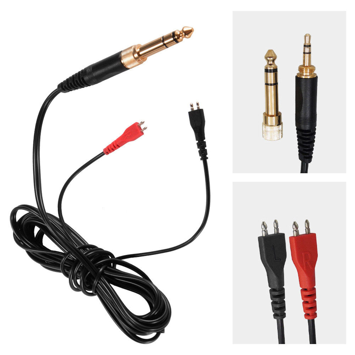 2,5 m Ersatzkabel für Sennheiser HD580 bis HD660