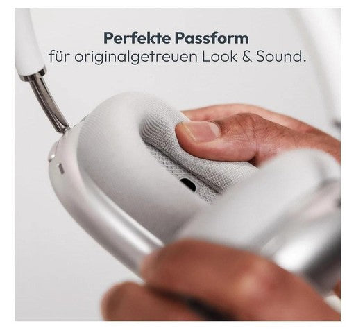 Ohrpolster für Apple AirPods Max Ersatzpolster Space Grau - Silber - Ear PAds