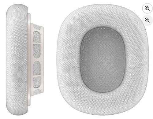 Ohrpolster für Apple AirPods Max Ersatzpolster Space Grau - Silber - Ear PAds
