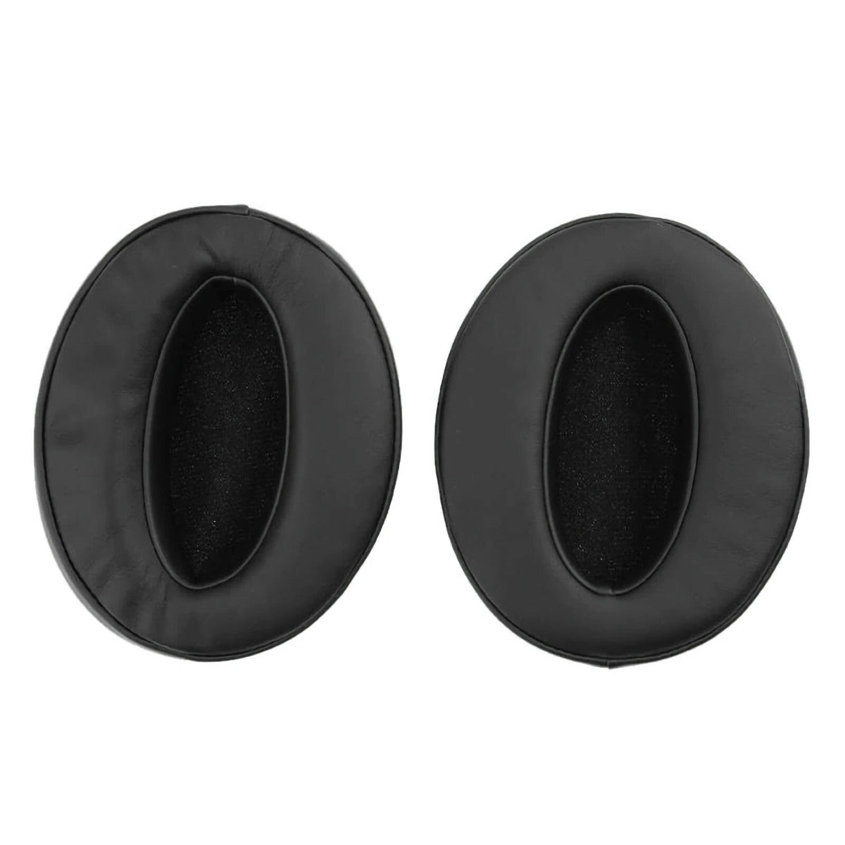 Schwarze Kunstleder-Ohrpolster für Sennheiser HD4-Serie