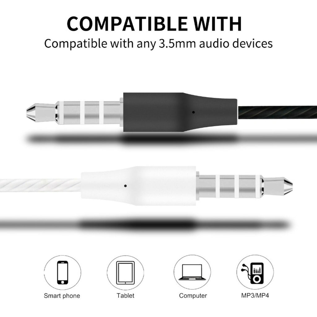 3K S24 In-Ear-Kopfhörer mit Mikrofon und PU-Tasche