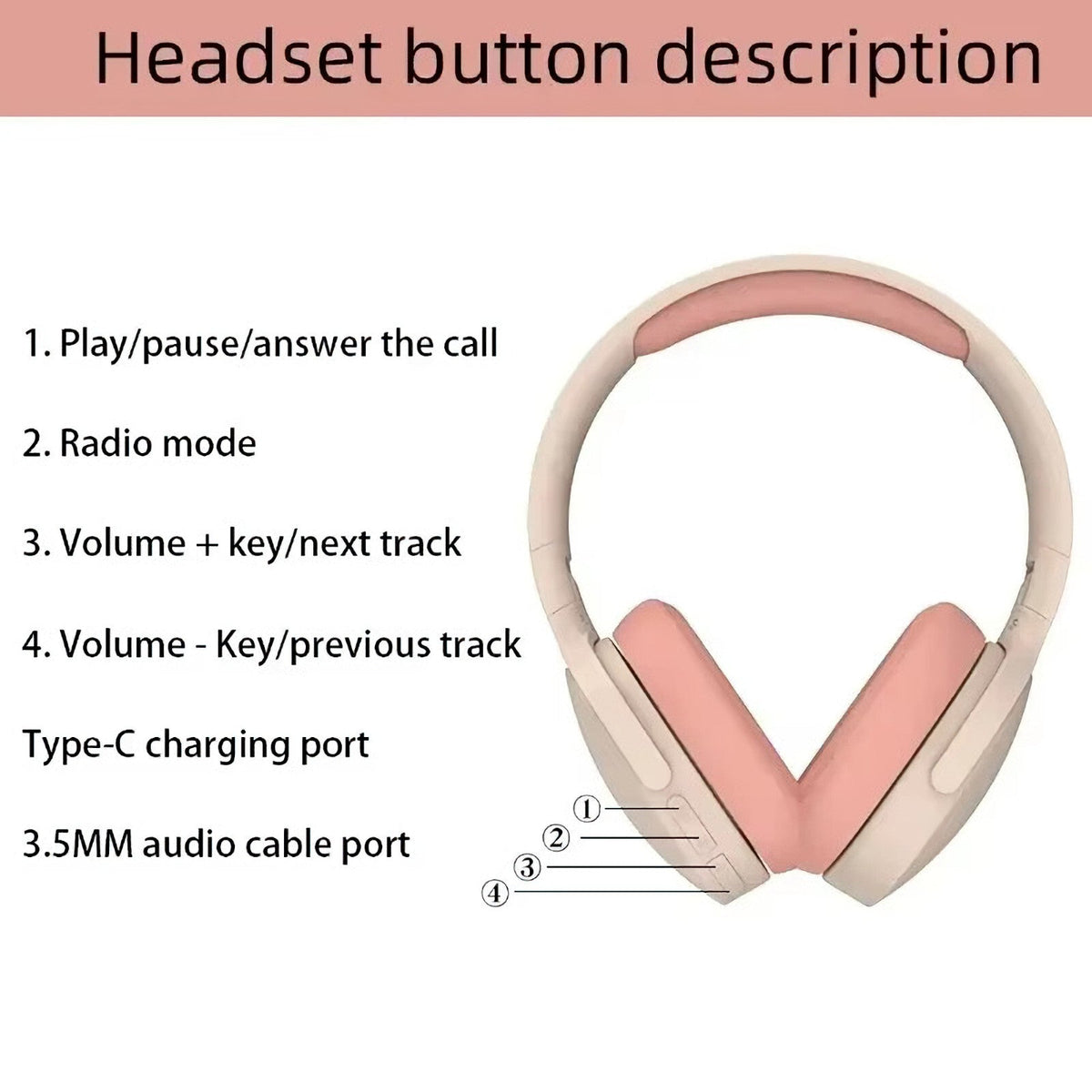 True Sport Bluetooth 5.3 Over-Ear-Headset
