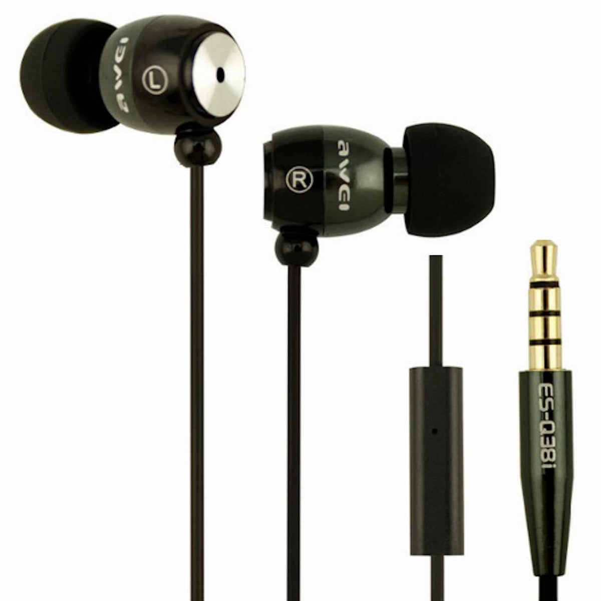 Awei Q38i High End Extrabass High Performance In-Ear Ohrhörer Earphone Headphone
