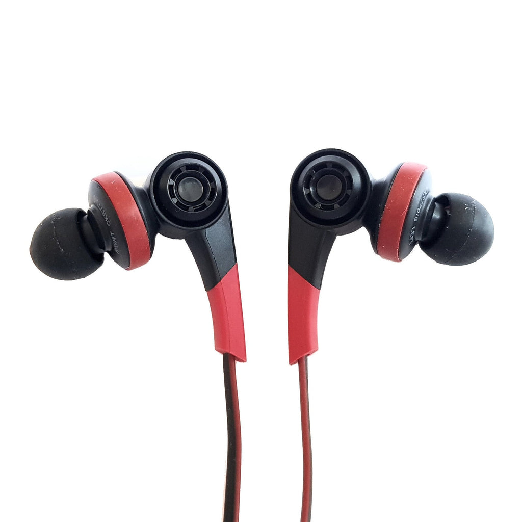 Rote Audio-Technica ATH-CKS770IS In-Ear-Kopfhörer mit Mikrofon