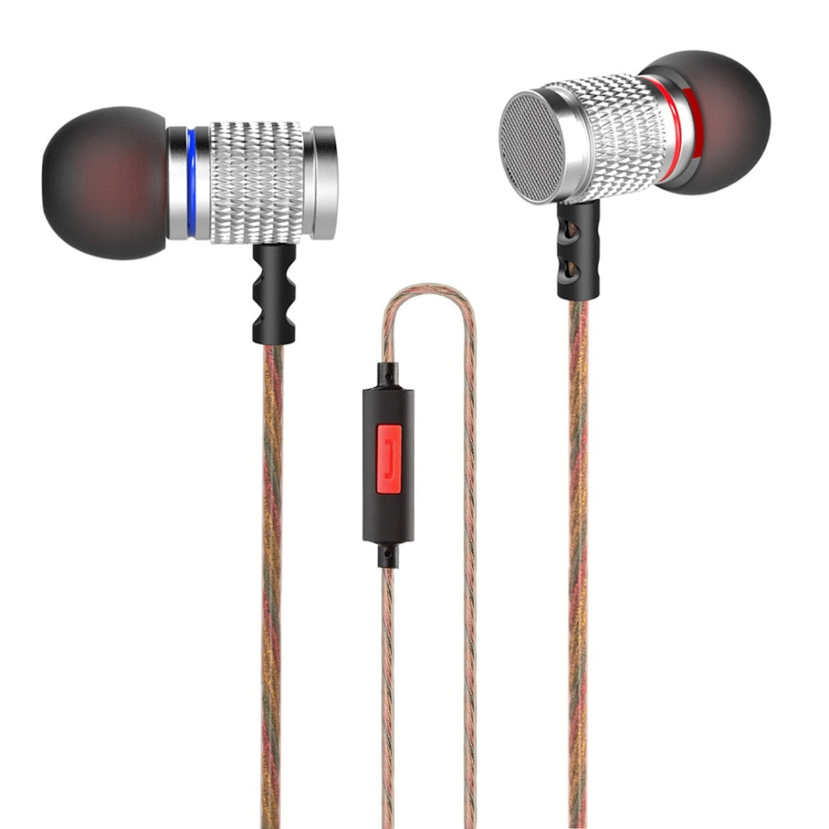 Silbernes KZ ED2 EDR2 In-Ear-Headset