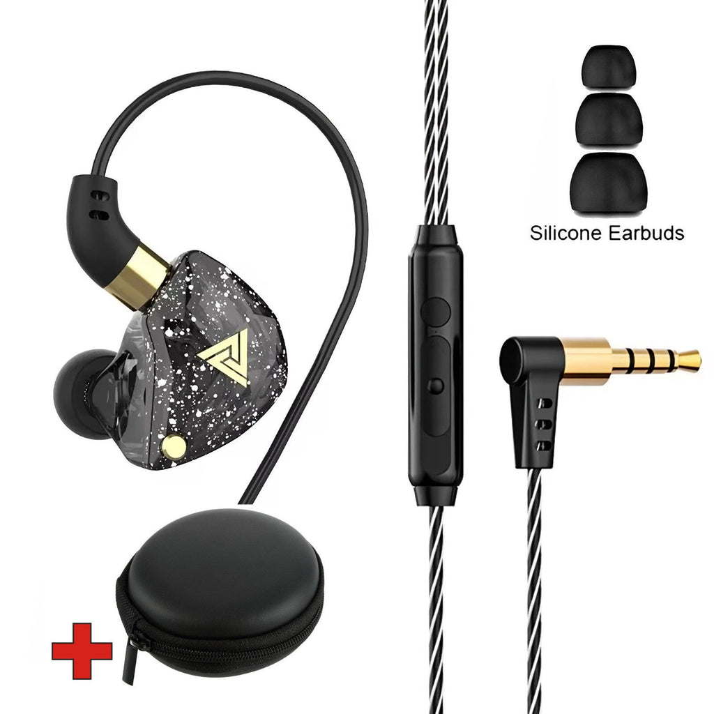 QKZ SK8 HiFi In-Ear-Headset mit Hardcase