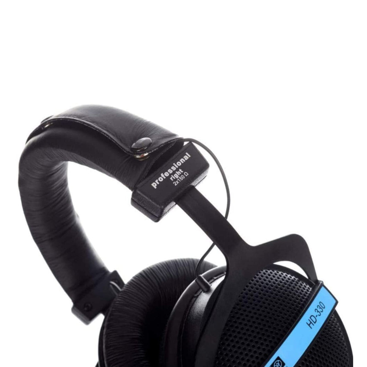 Schwarz-silberne Superlux HD330 Kopfhörer