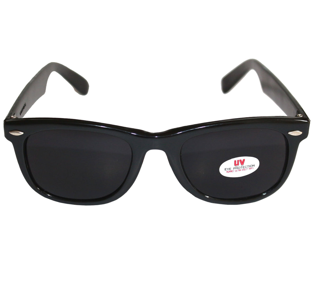 Schwarze Blues-Brothers Sonnenbrille extra-dunkel