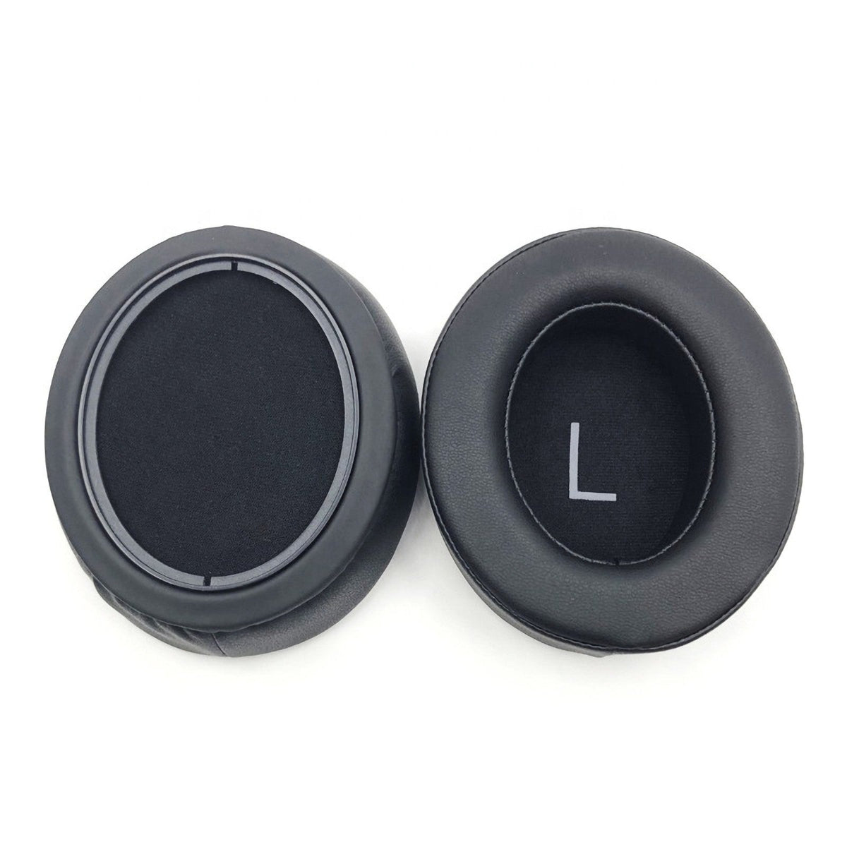 Ohrpolster für Sennheiser Momentum 3 Over Ear Kunstleder Schwarz mit Einrastring