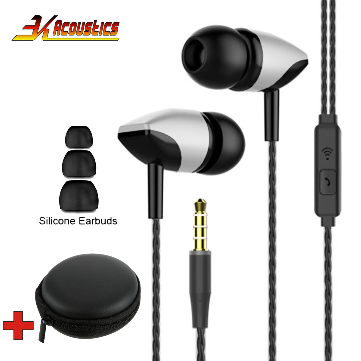 S21 In-Ear-Headset mit Mikrofon und Fernbedienung
