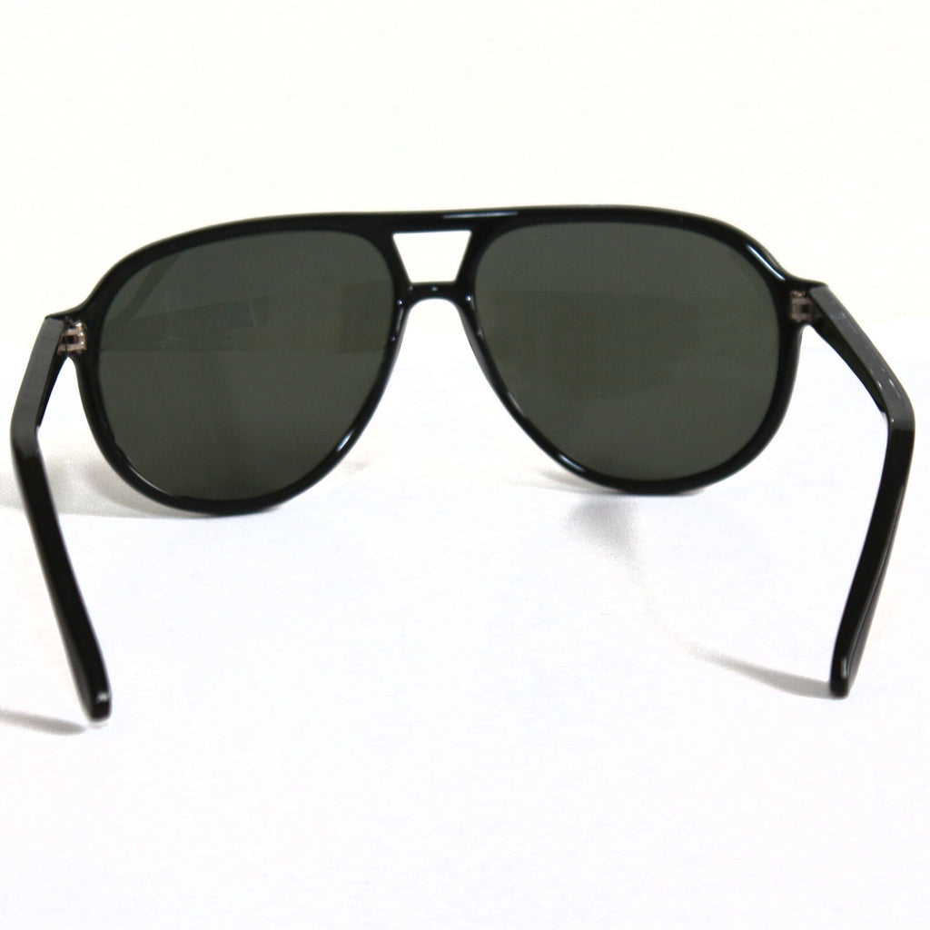 Schwarze Designer Unisex-Sonnenbrille