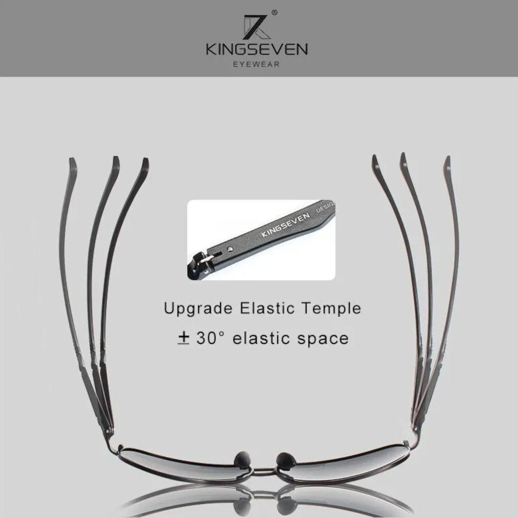 Kingseven N7188 polarisierte Piloten-Sonnenbrille