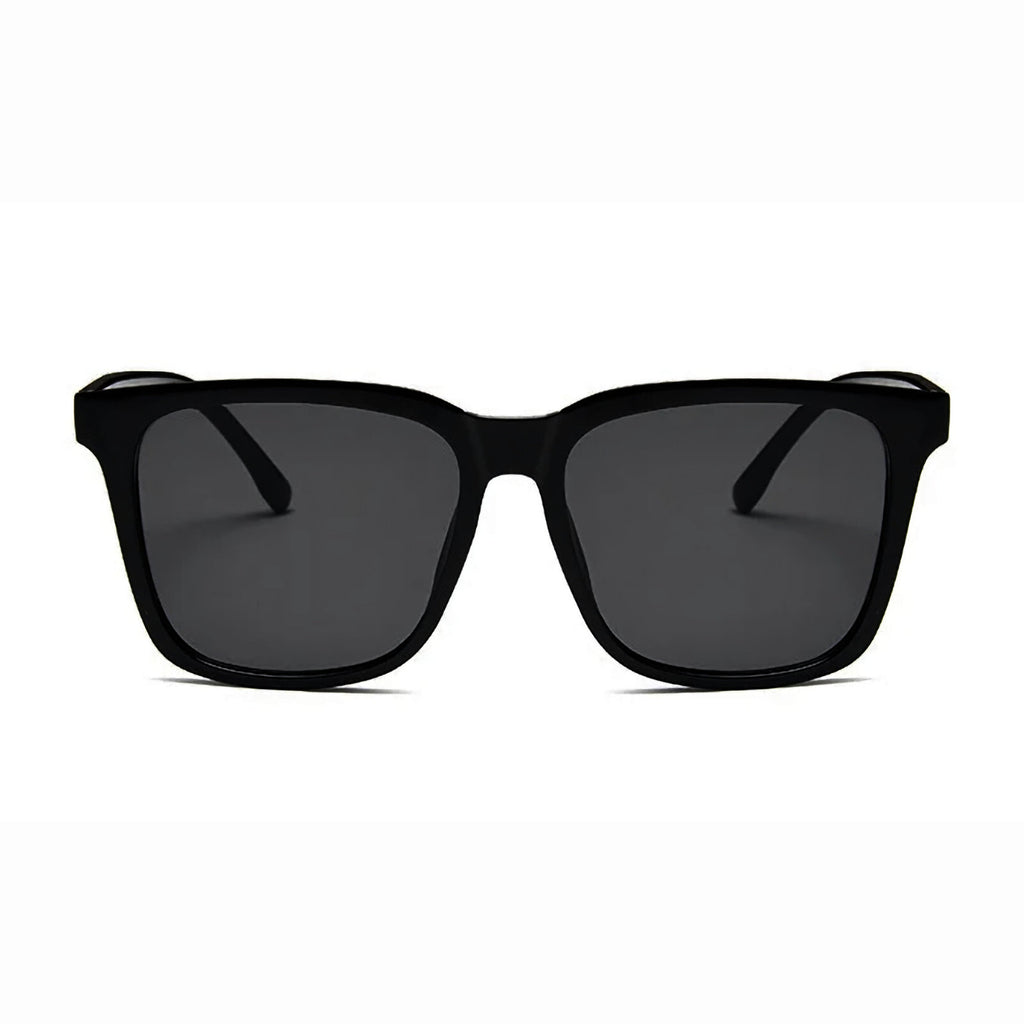 Schwarze Oversized Vintage Sonnenbrille