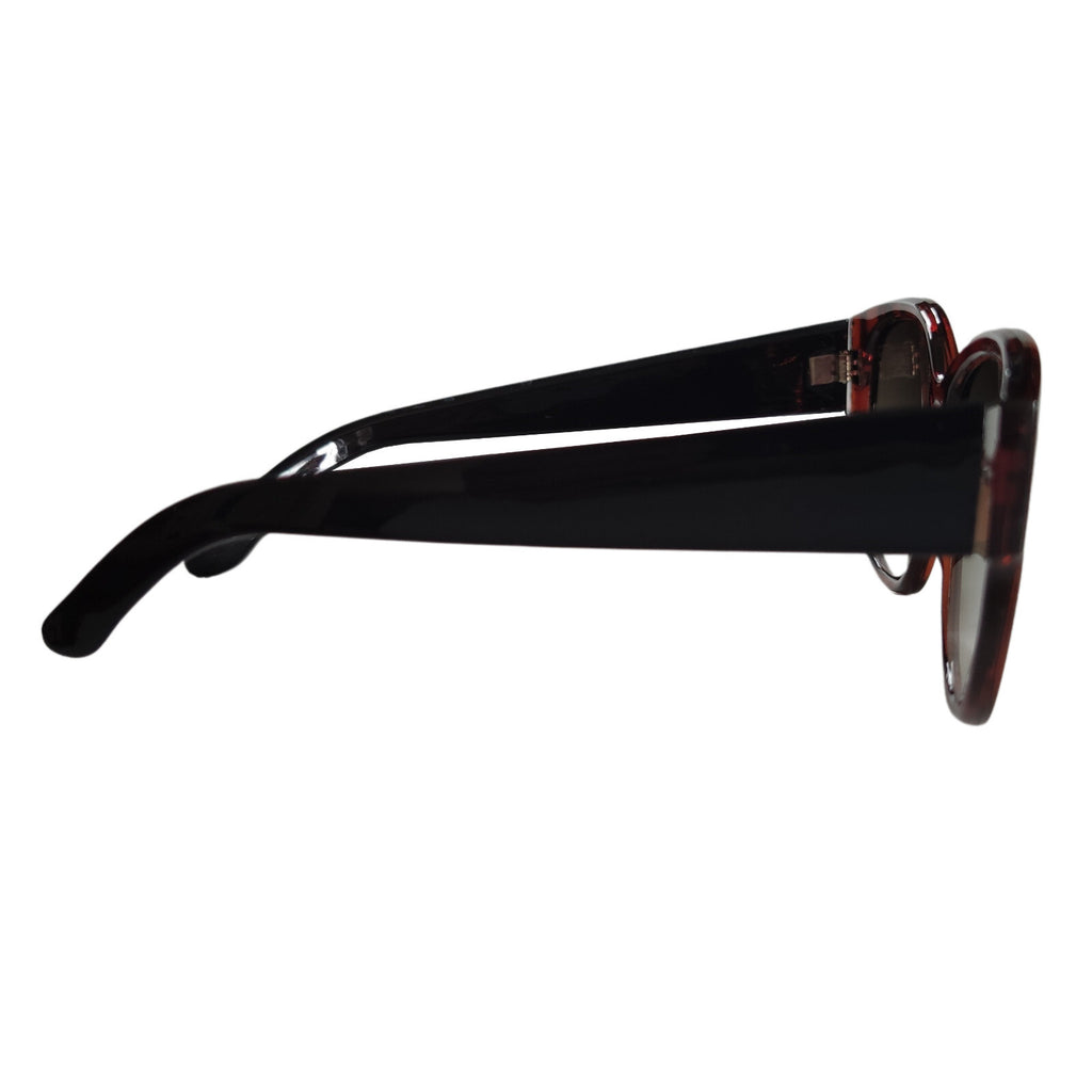 Braun getigerte Designer Damen-Sonnenbrille
