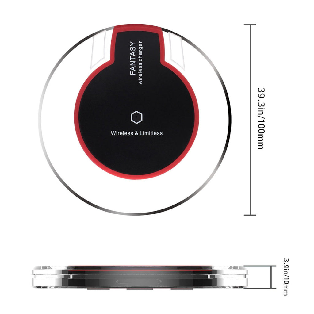 Kompakte Qi Wireless Charger Ladestation