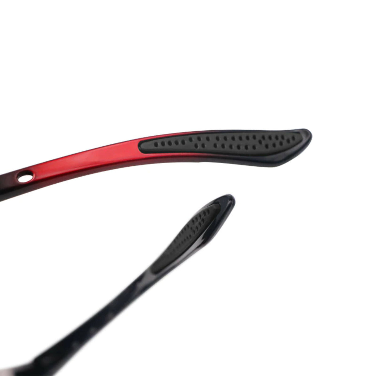 Schwarze polarisierte Sport-Sonnenbrille X4