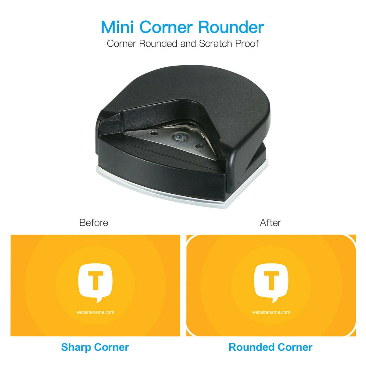 Eckenschneider Eckenstanzer Eckenrunder Eckabrunder Eckenstanze Corner 4mm