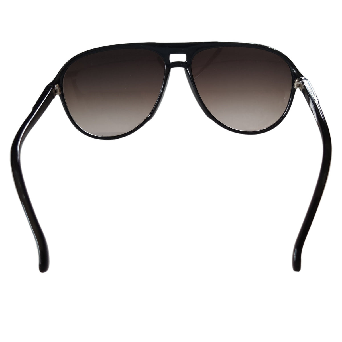 Schwarze Designer Unisex-Sonnenbrille