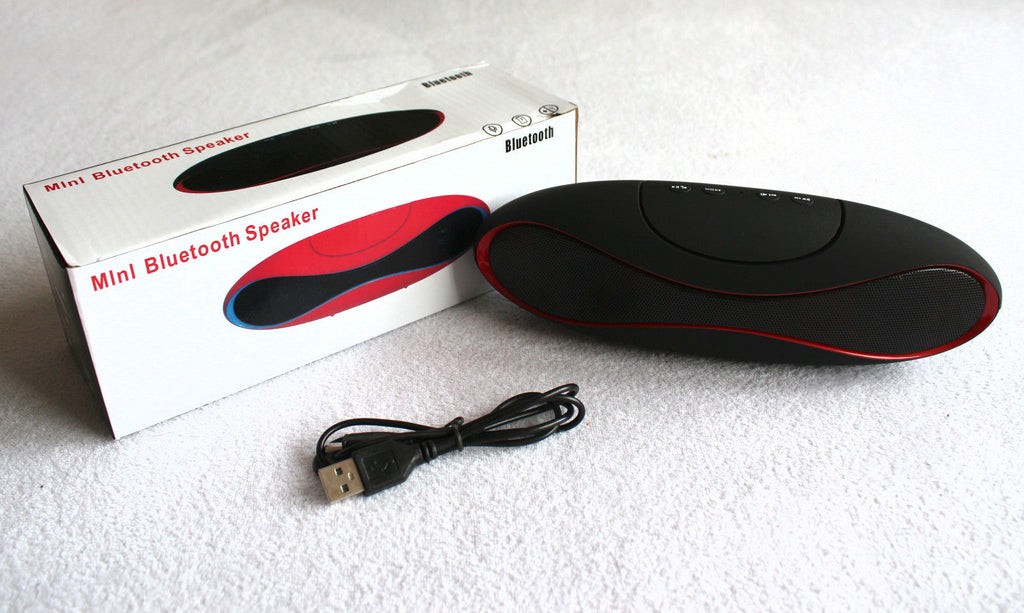 Bluetooth Lautsprecher BIG Rugby Speicherkarte USB Musik Wireless SoundBox