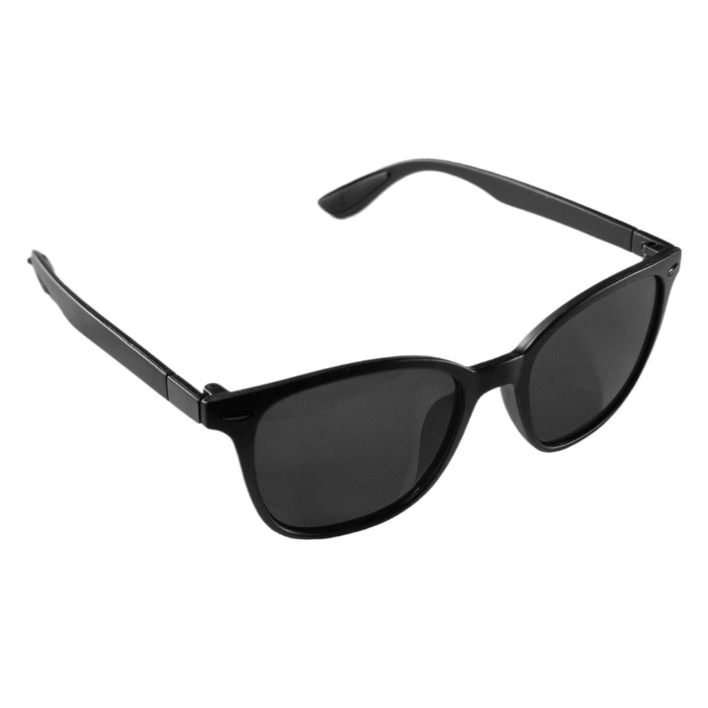 Mattschwarze polarisierte Blues-Brothers-Sonnenbrille