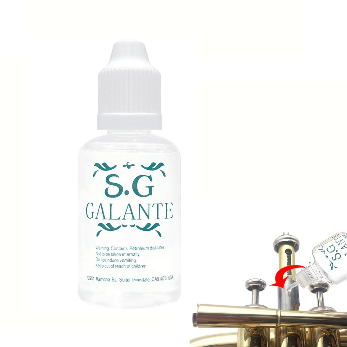 Ventilöl 30 ml für Trompete und Blasinstrumente
