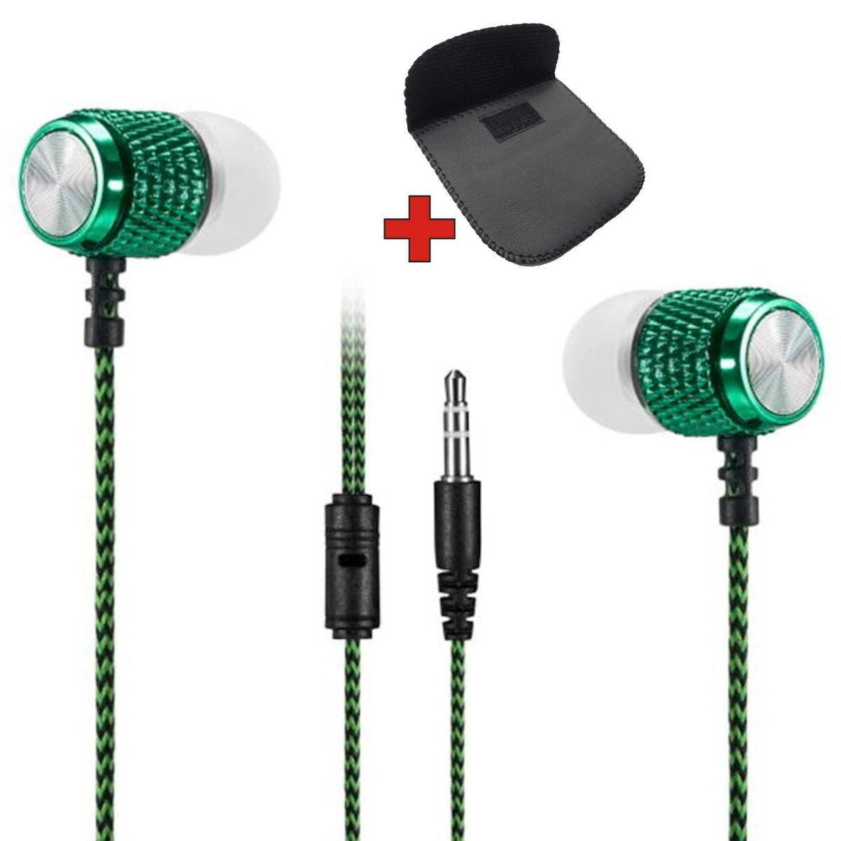 Super Bass Kopfhörer S25 In-Ear Ohrhörer Earphone Case