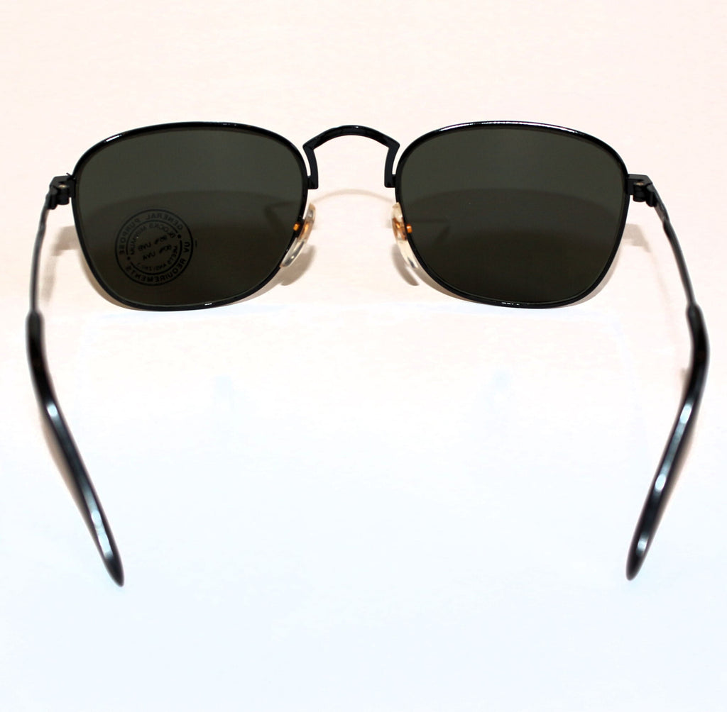 Schwarz-kupferne Vintage-Retro-Sonnenbrille Unisex
