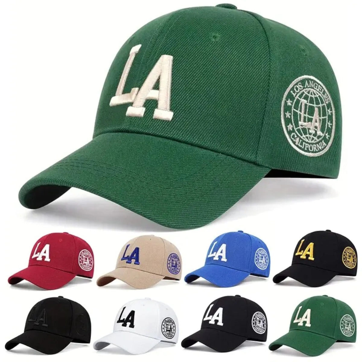Los Angeles LA Vintage-Basecap mit Retro-Stickerei