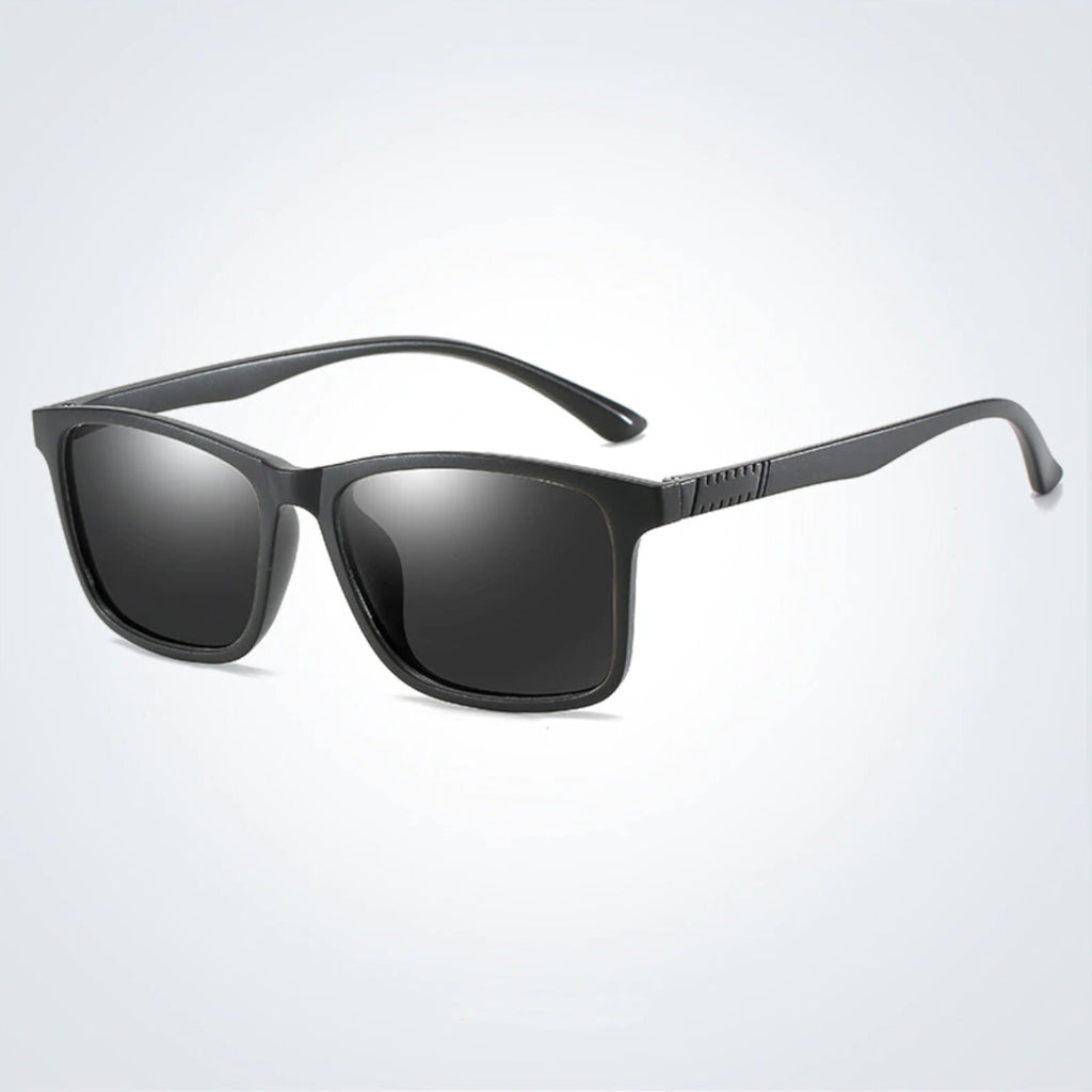 Schwarze TR90 Men-in-Black Sonnenbrille