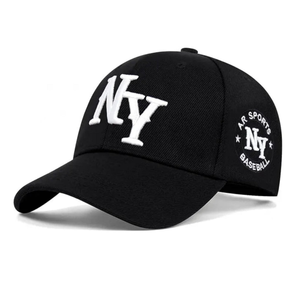 New York Vintage Basecap mit Retro-Stickerei