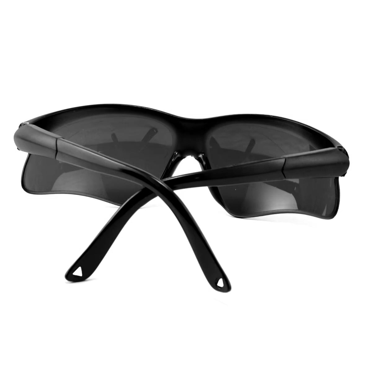 Glänzend schwarze Retro-Partybrille