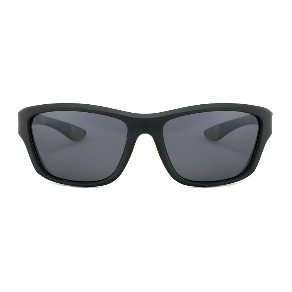 Matt-schwarze polarisierte Sport-Sonnenbrille X15
