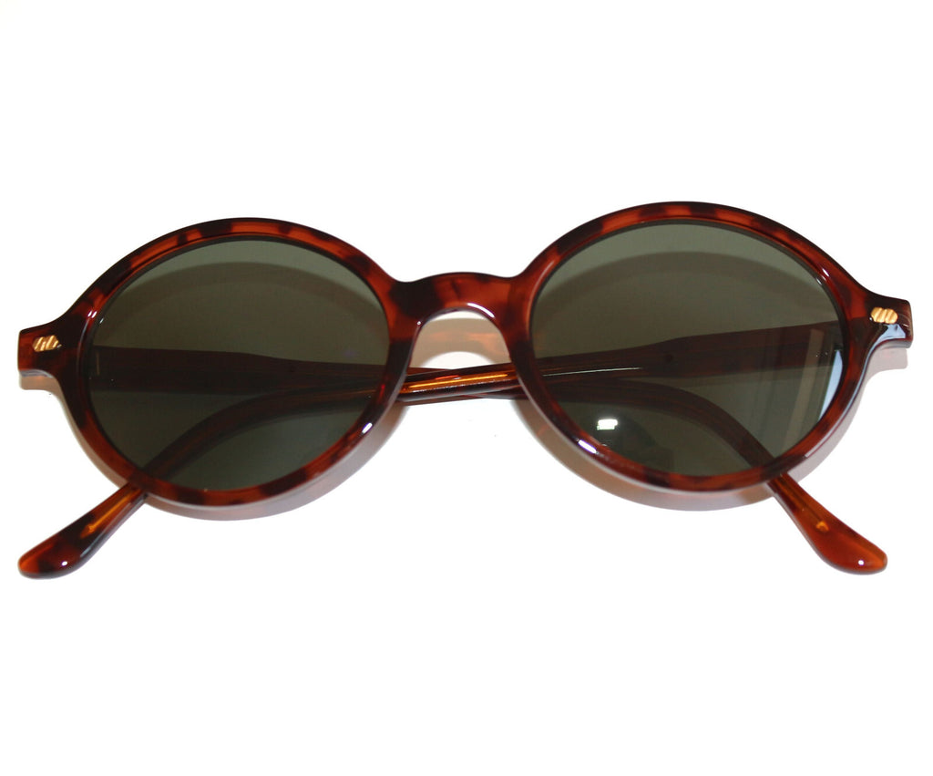 Braun getigerte Designer Damen-Sonnenbrille