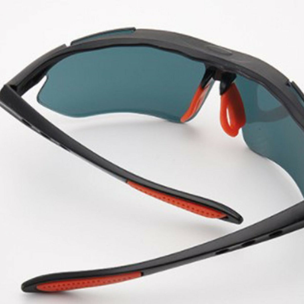Schwarze polarisierte Sport-Sonnenbrille X6
