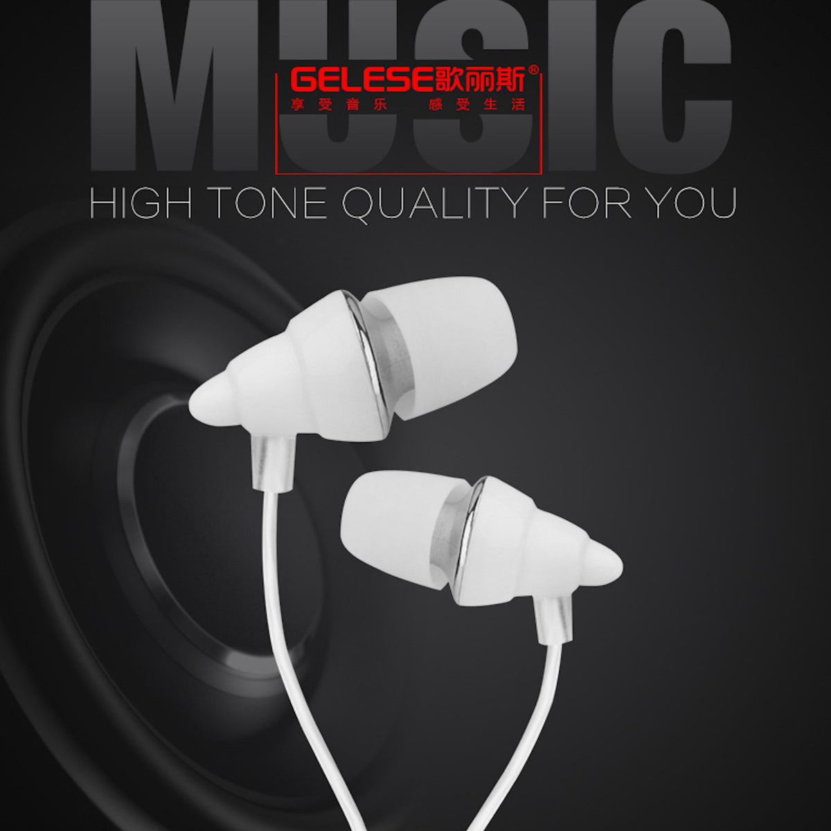 3K G28 In-Ear-Headset mit Mikrofon