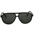 Schwarze Designer Unisex-Sonnenbrille