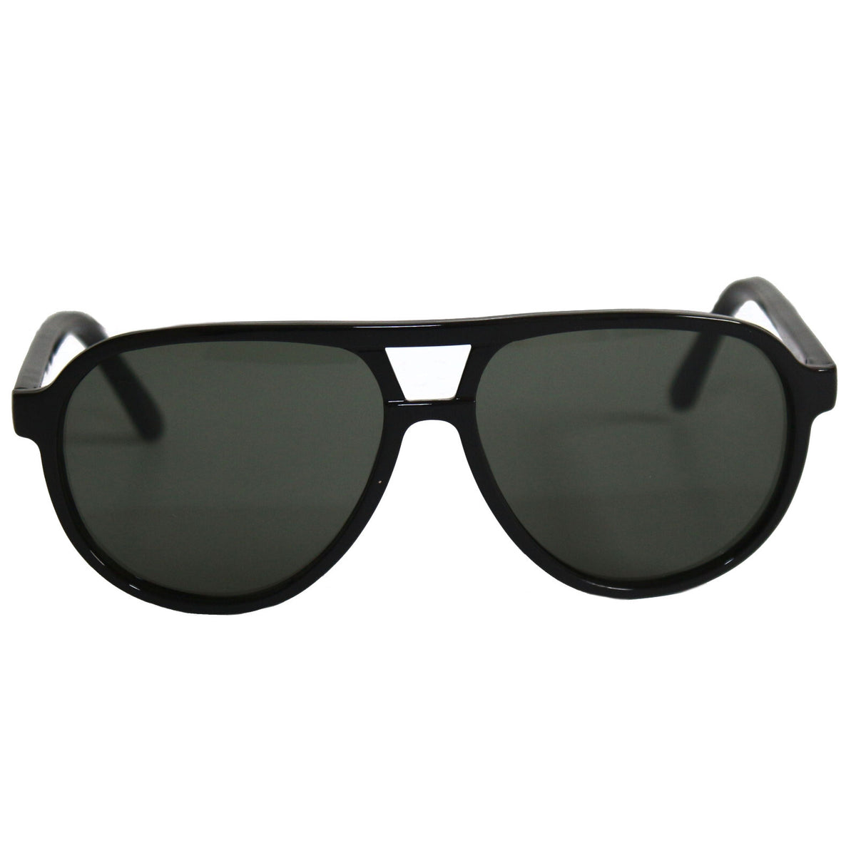 Schwarze Designer Unisex-Sonnenbrille