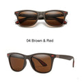 Matt-braune polarisierte Blues-Brothers Sonnenbrille
