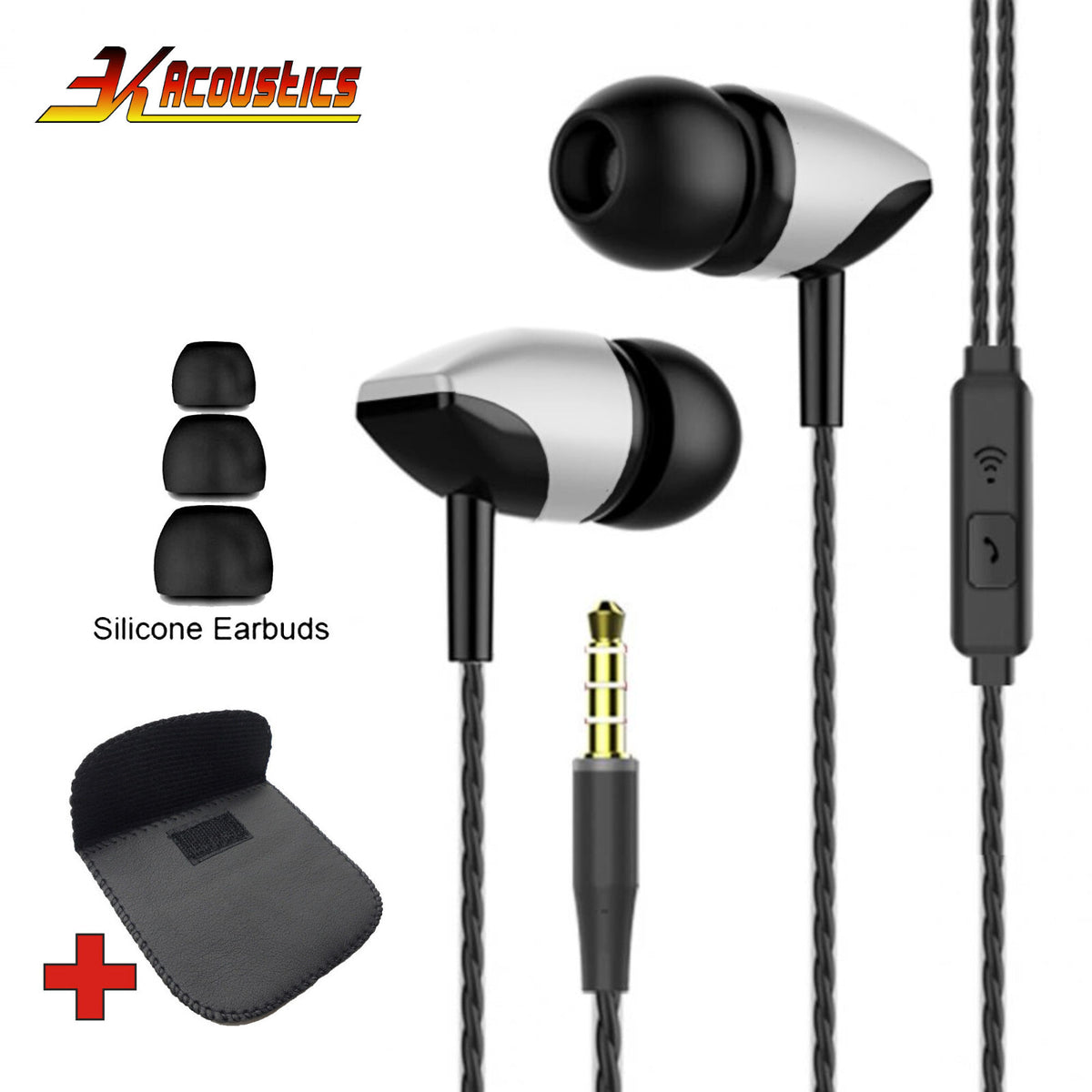 S21 In-Ear-Headset mit Mikrofon und Fernbedienung