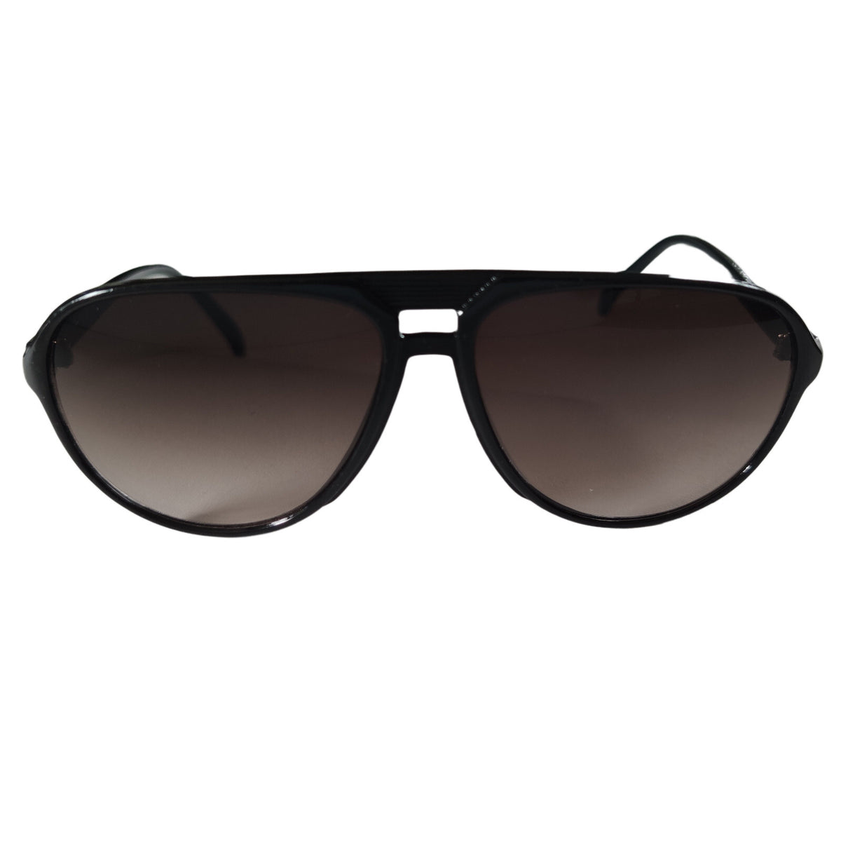 Schwarze Designer Unisex-Sonnenbrille