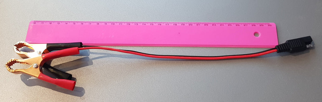 SAE-72 Ladekabel mit Batterieklemmen