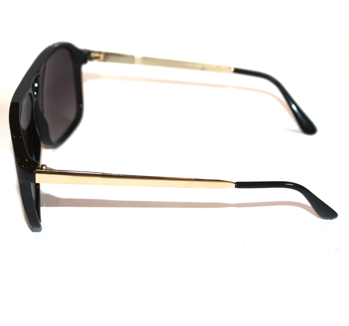 Schwarze Designer Unisex-Sonnenbrille
