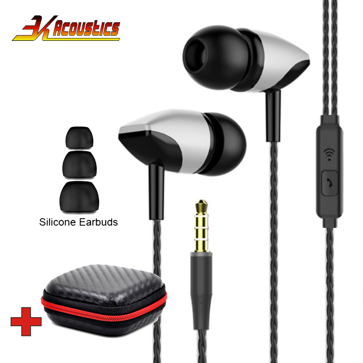 S21 In-Ear-Headset mit Mikrofon und Fernbedienung