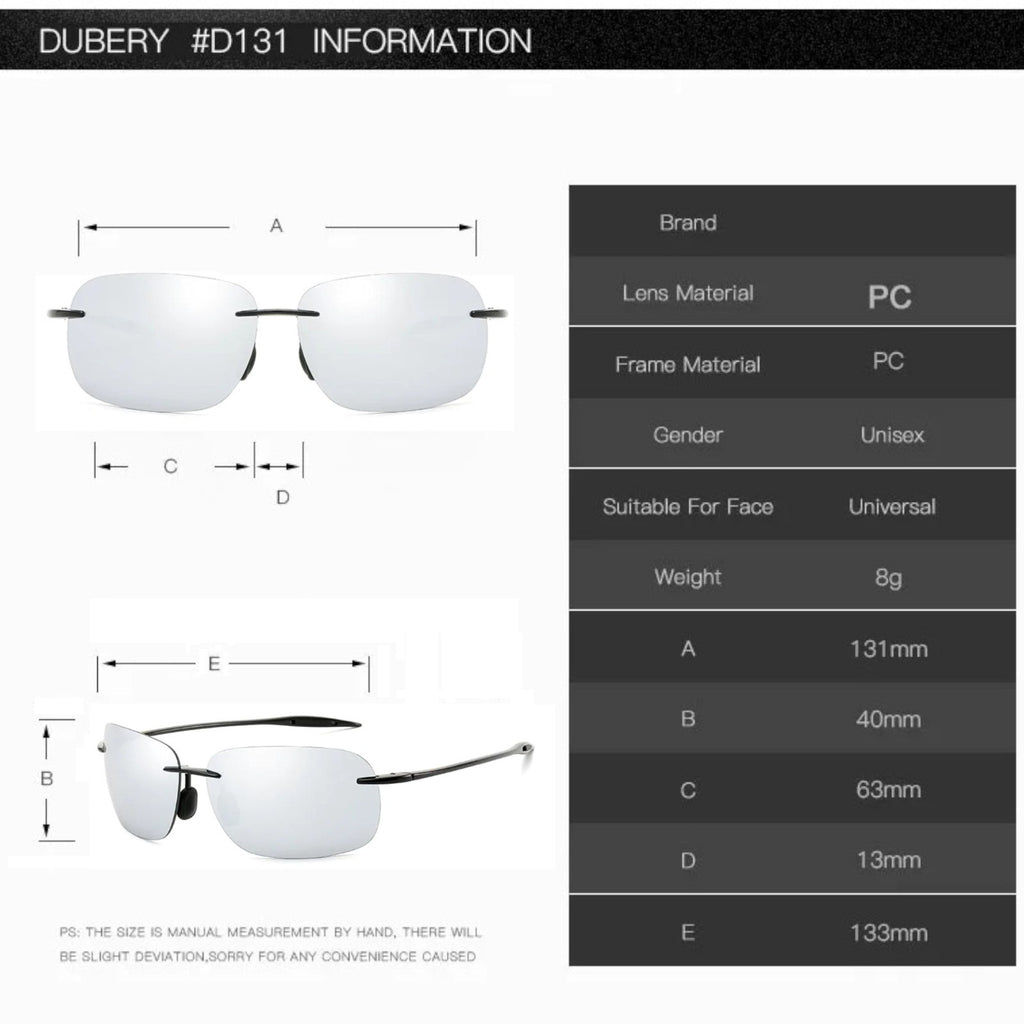 Rahmenlose Matrix-Sportbrille mit silber verspiegelten Gläsern