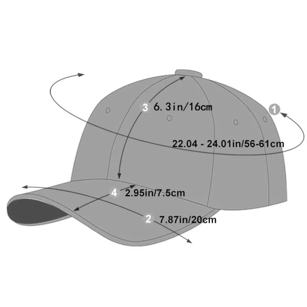 Los Angeles LA Vintage-Basecap mit Retro-Stickerei
