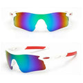 Weiße polarisierte Sport-Sonnenbrille X1
