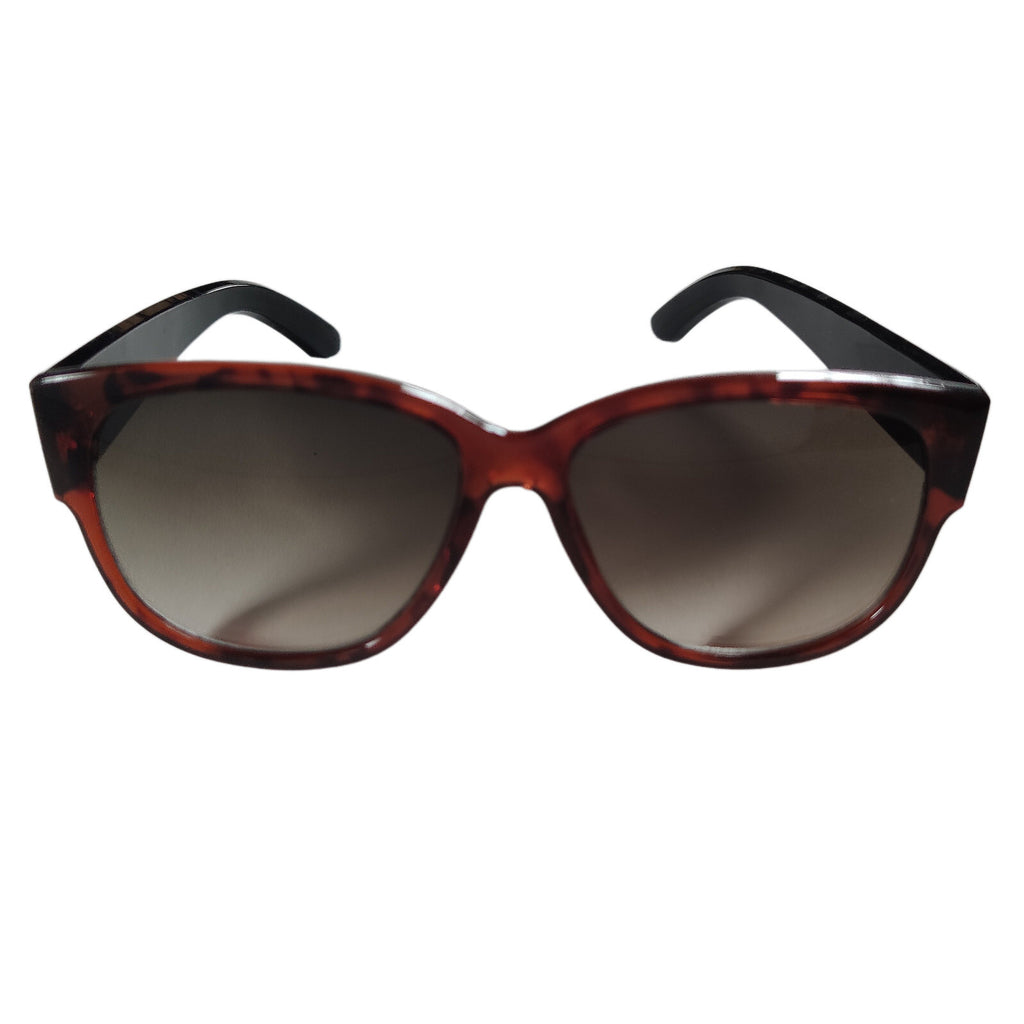 Braun getigerte Designer Damen-Sonnenbrille